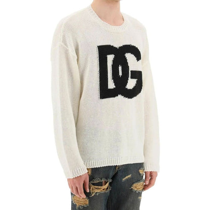 Linen Logo Sweater