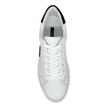 Logo Leather Sneakers