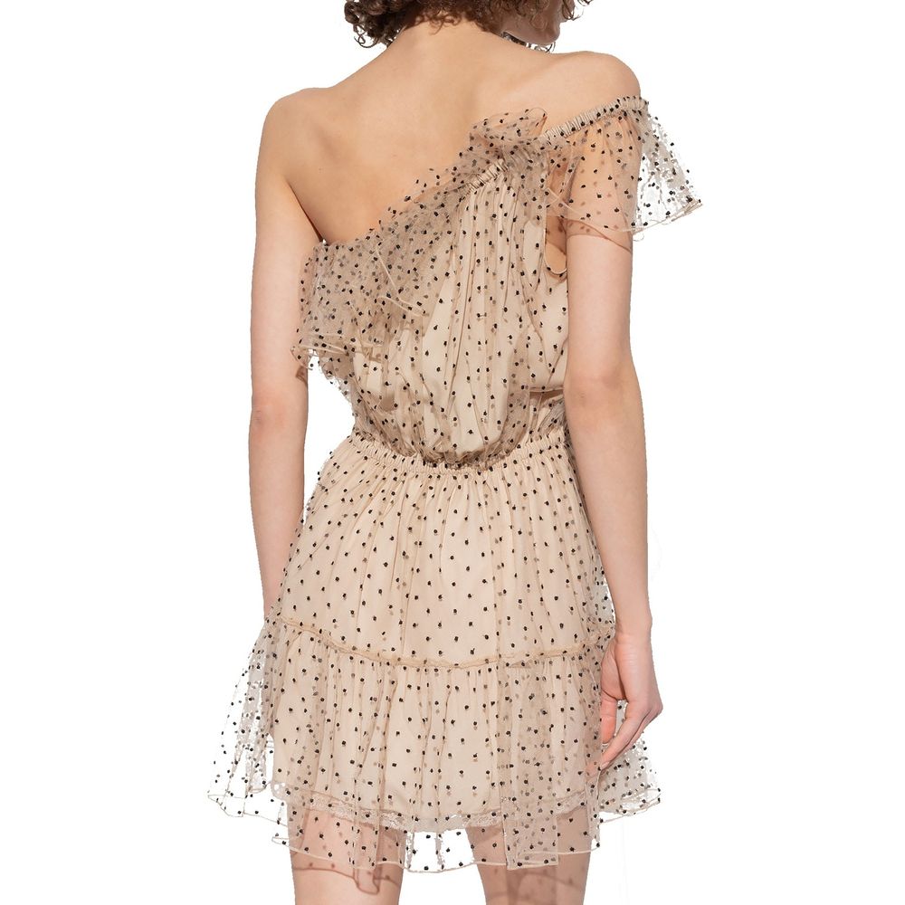 One-Shoulder Tulle Dress