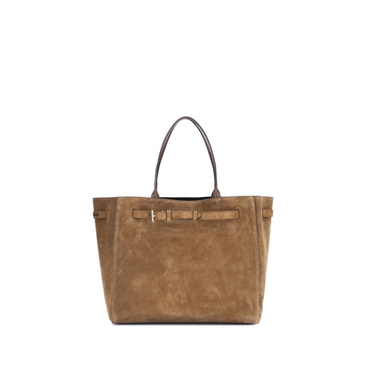 Suede Tote Bag