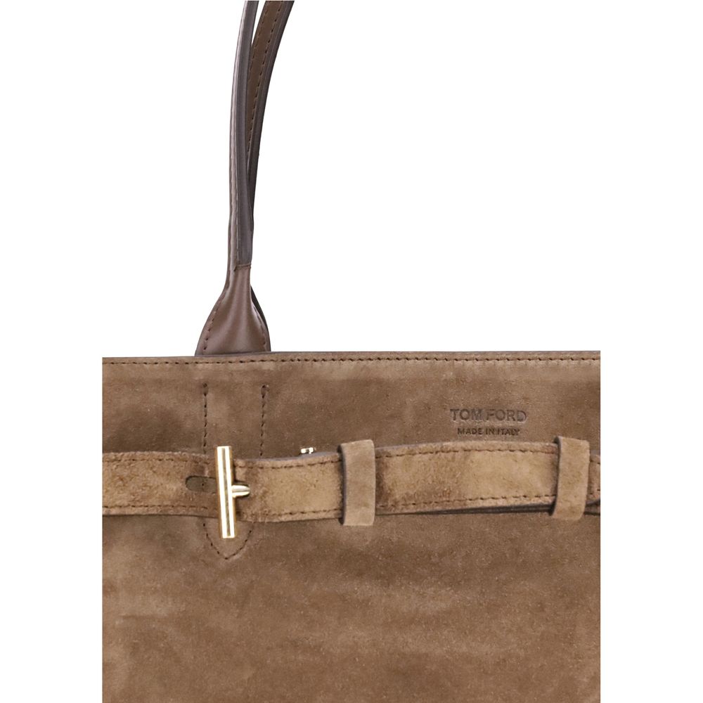 Suede Tote Bag