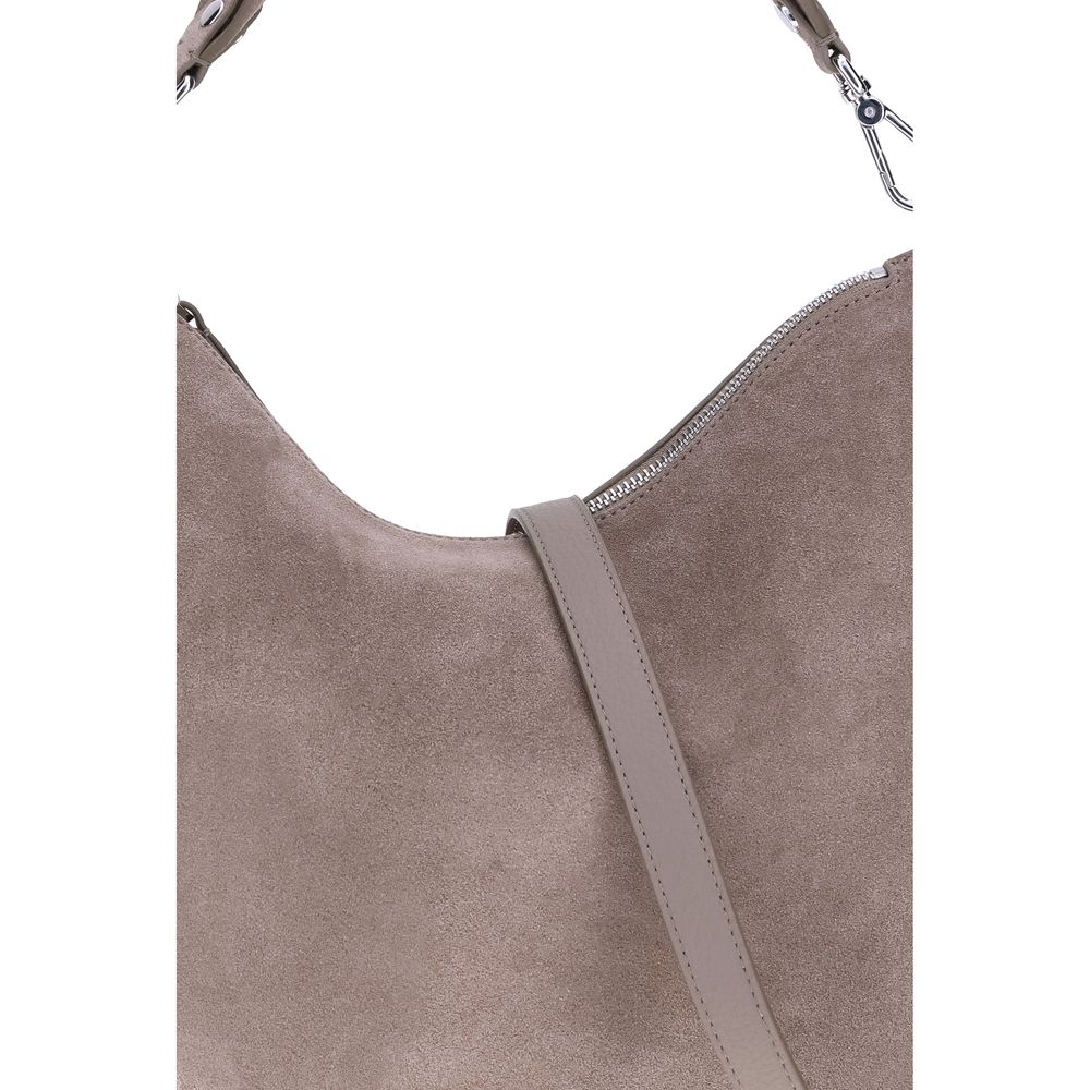 Suede Sunup Shoulder Bag