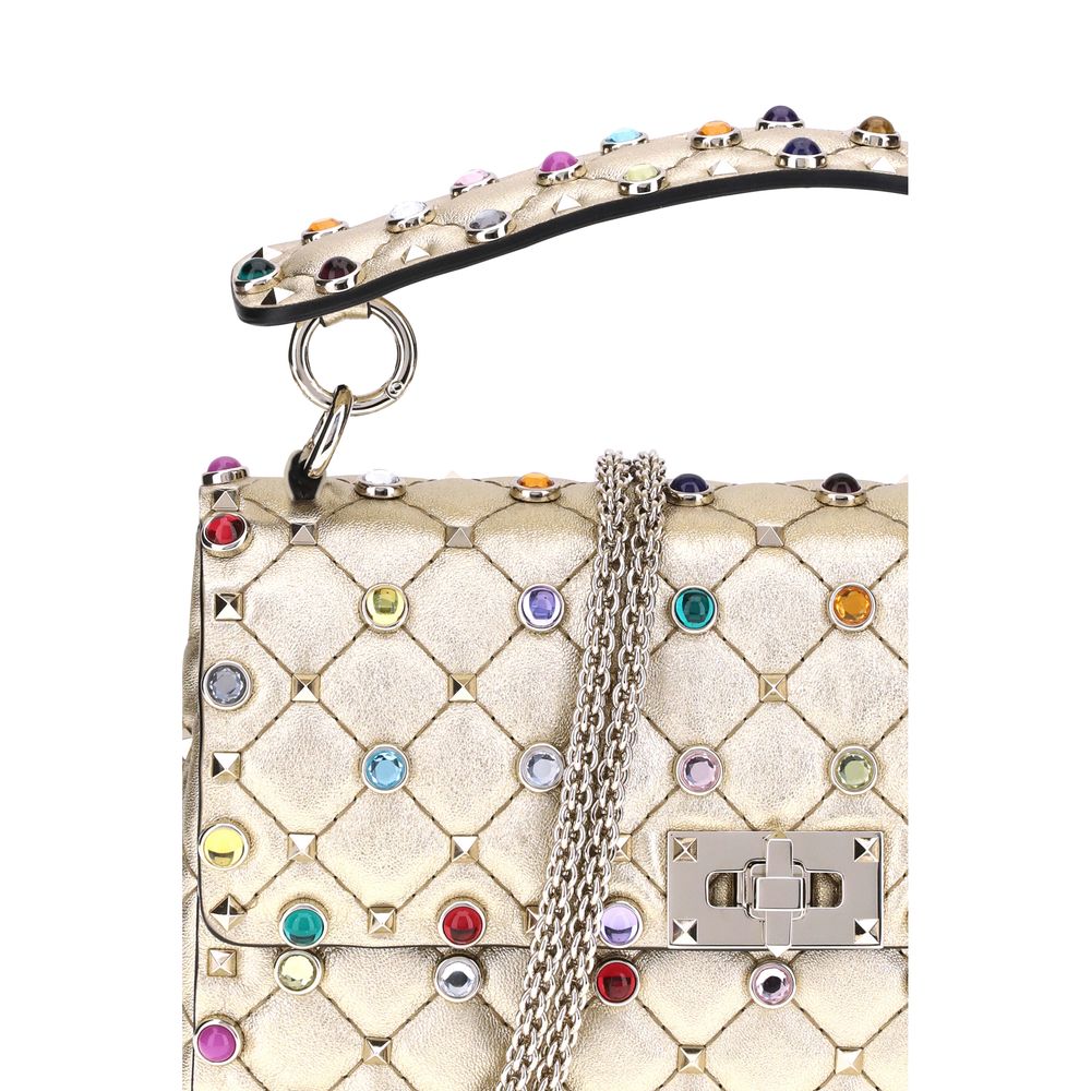 Medium Rockstud Spike Shoulder Bag