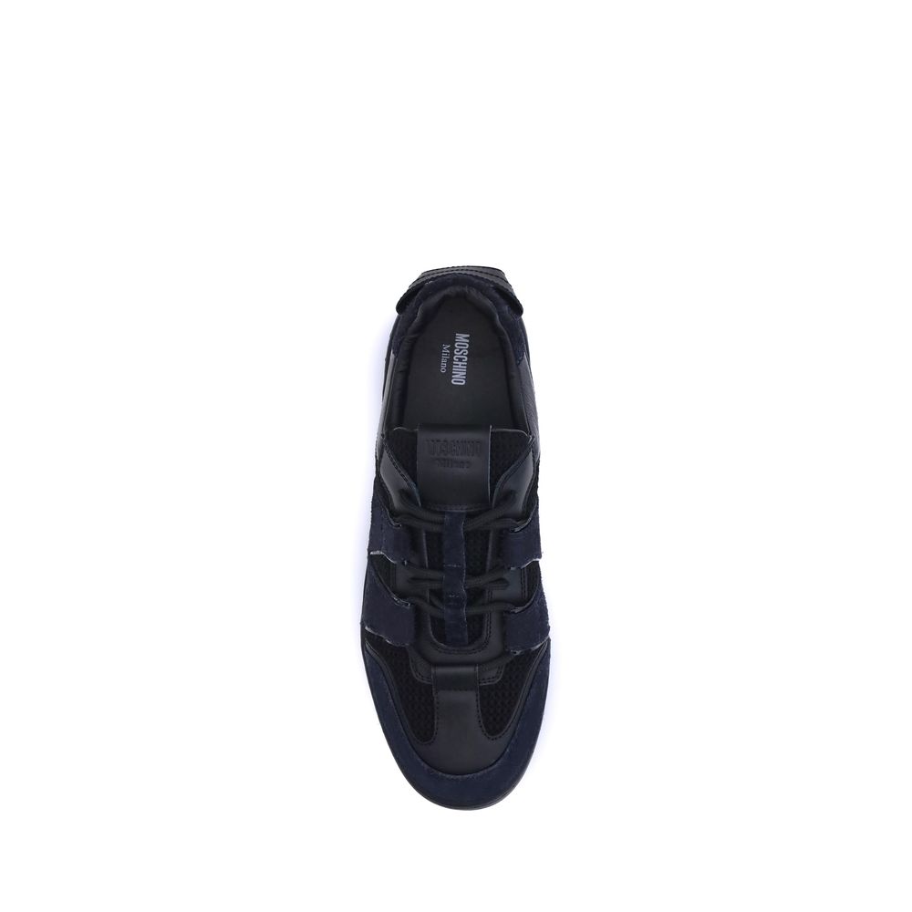 Leather and mesh Sneakers