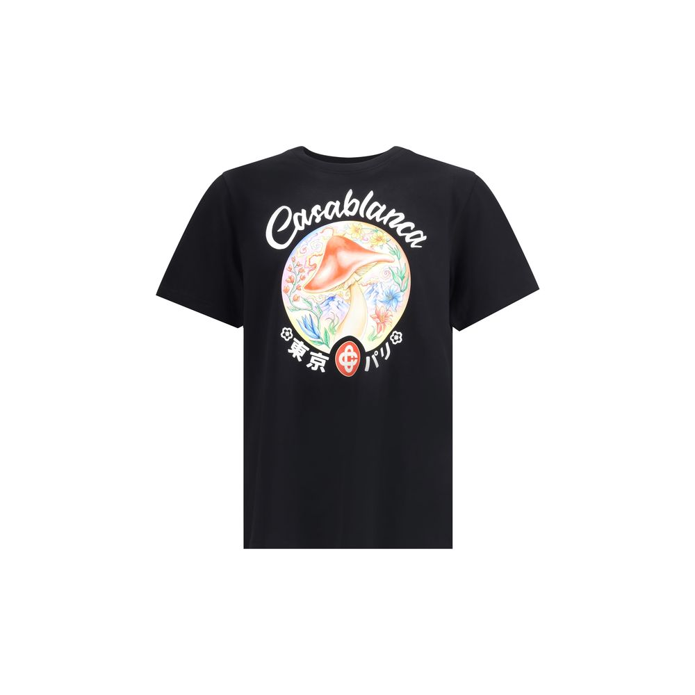 Mushroom Emblem printed T-Shirt