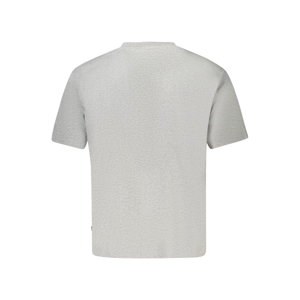 Gray Organic Cotton Women T-Shirt