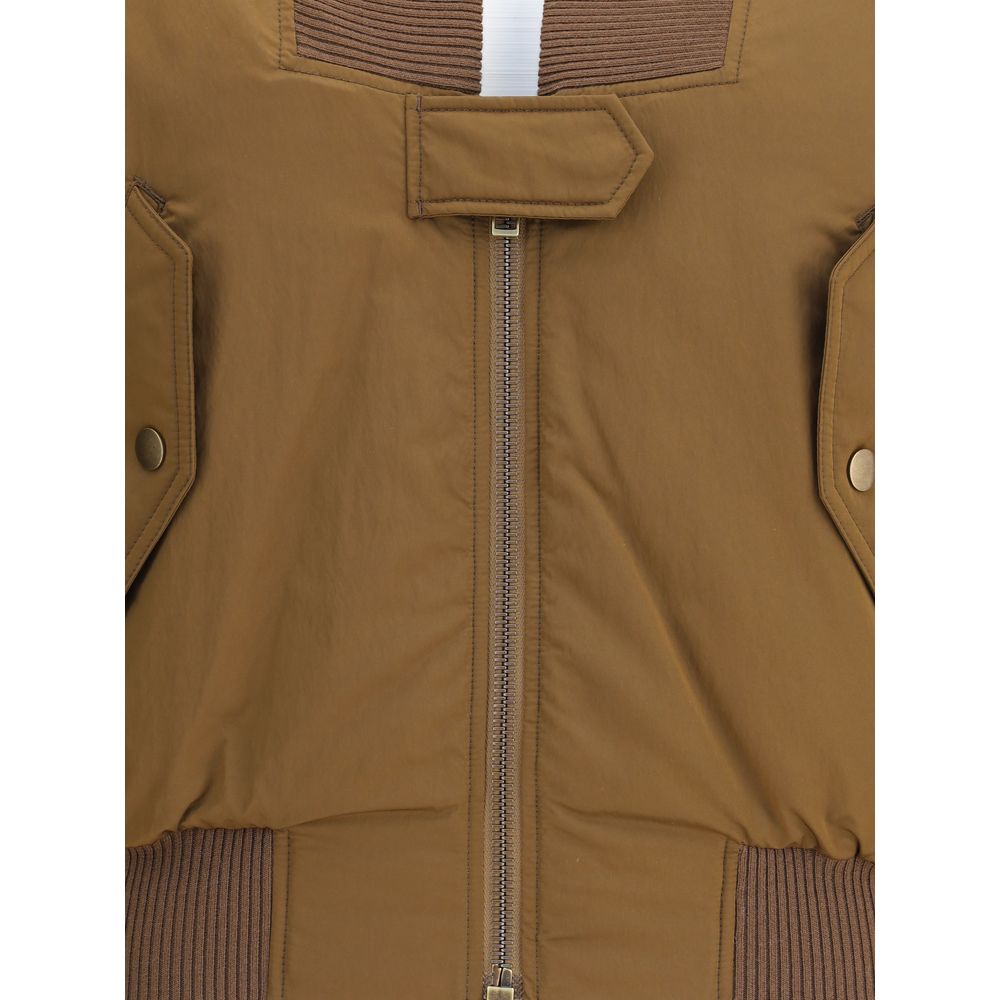 Nylon Bomber Jacket