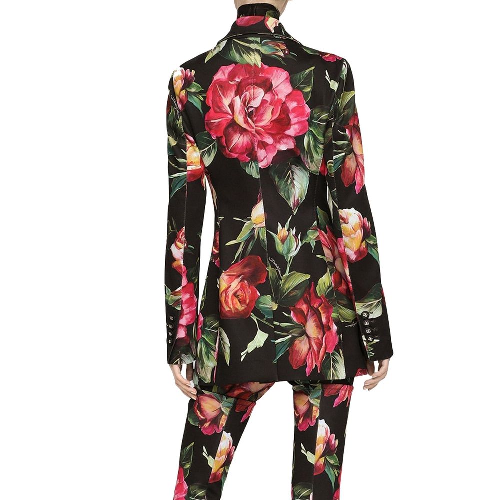 Flower Print Blazer