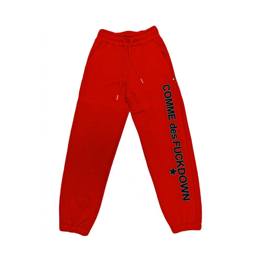 Vaqueros y pantalones de algodón rojos
