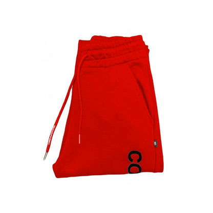 Vaqueros y pantalones de algodón rojos