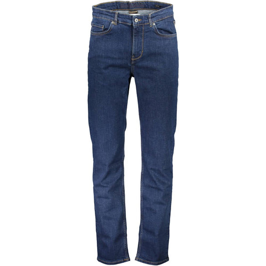 Blue Cotton Jeans & Pant