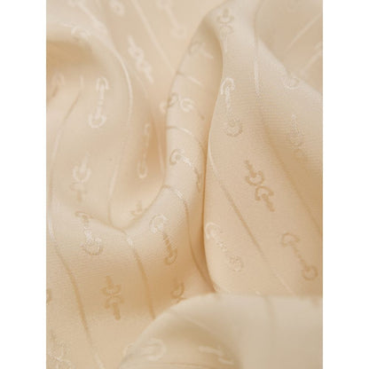 Beige Silk Shirt