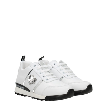 White Leather Sneakers