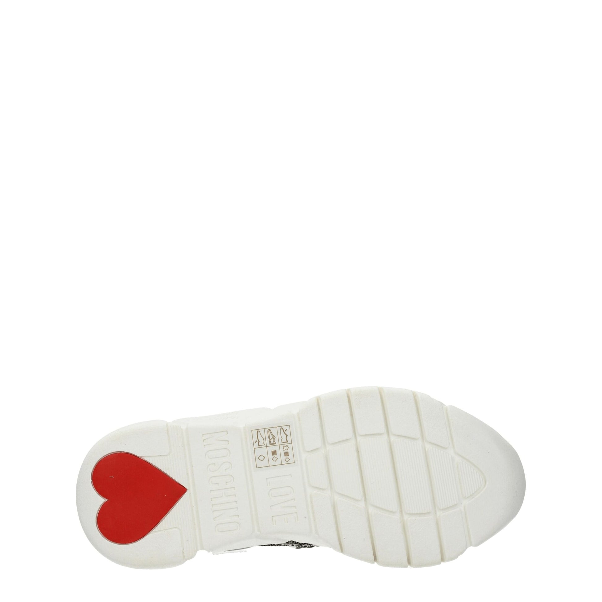 White Fabric Sneakers