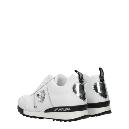 White Leather Sneakers