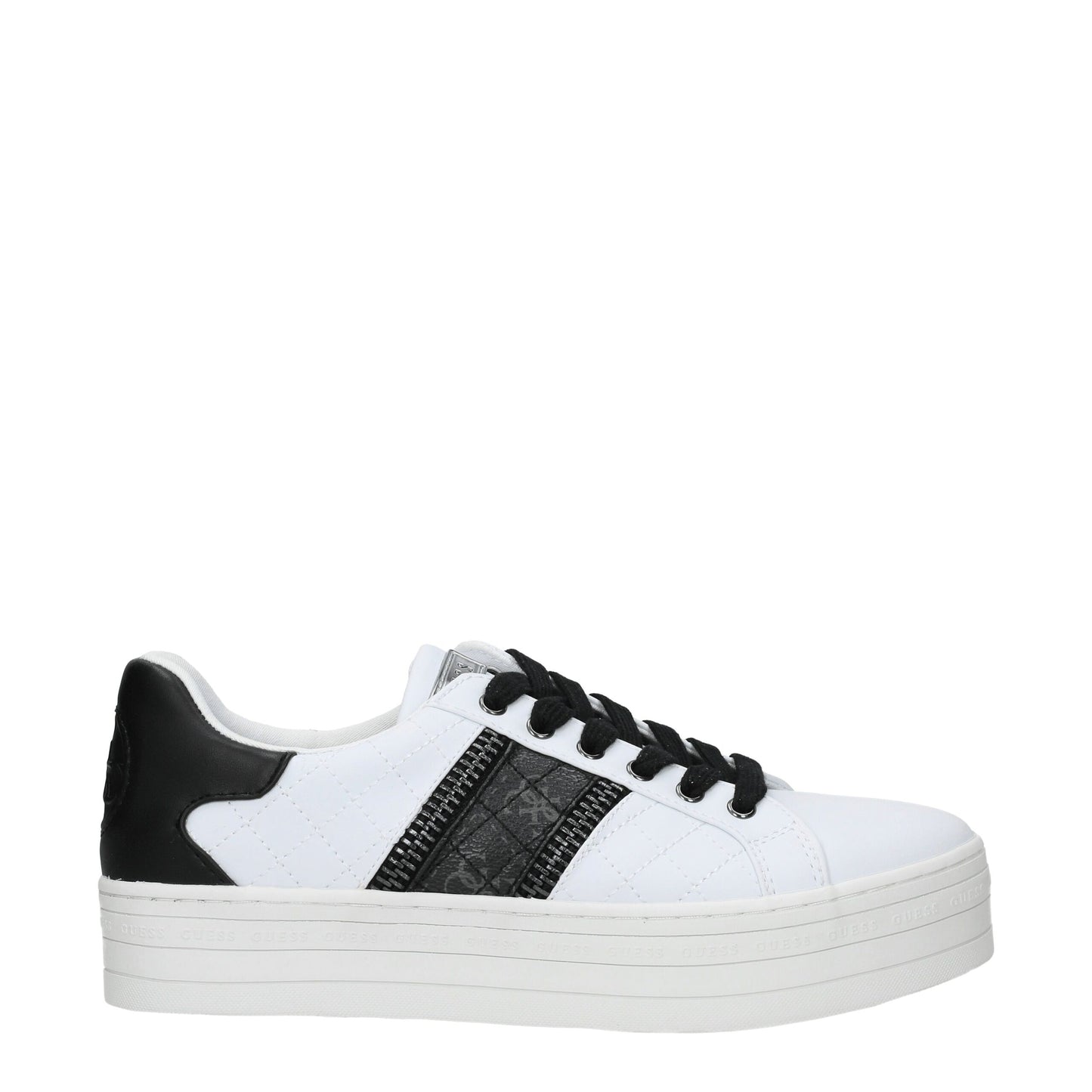 White Polyethylene Sneakers