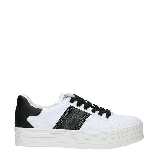 White Polyethylene Sneakers