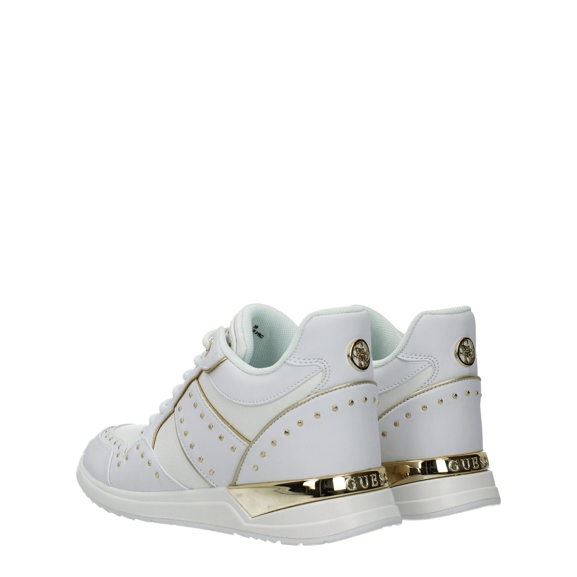 White Polyethylene Sneakers