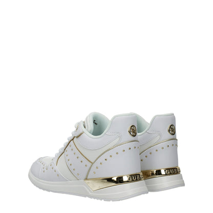 White Polyethylene Sneakers