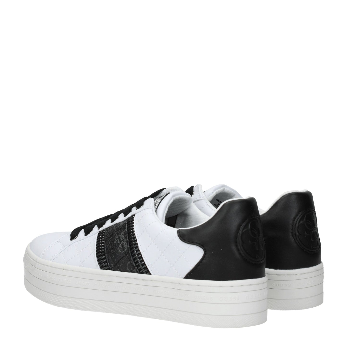 White Polyethylene Sneakers