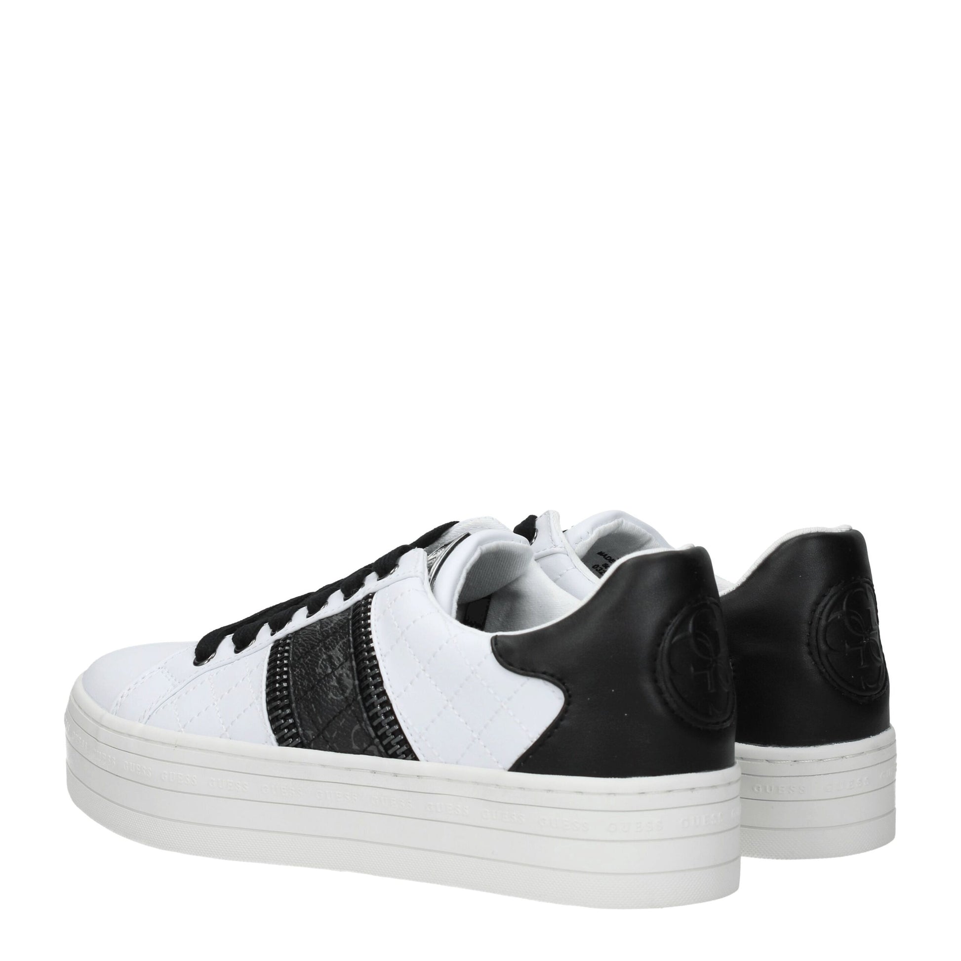 White Polyethylene Sneakers