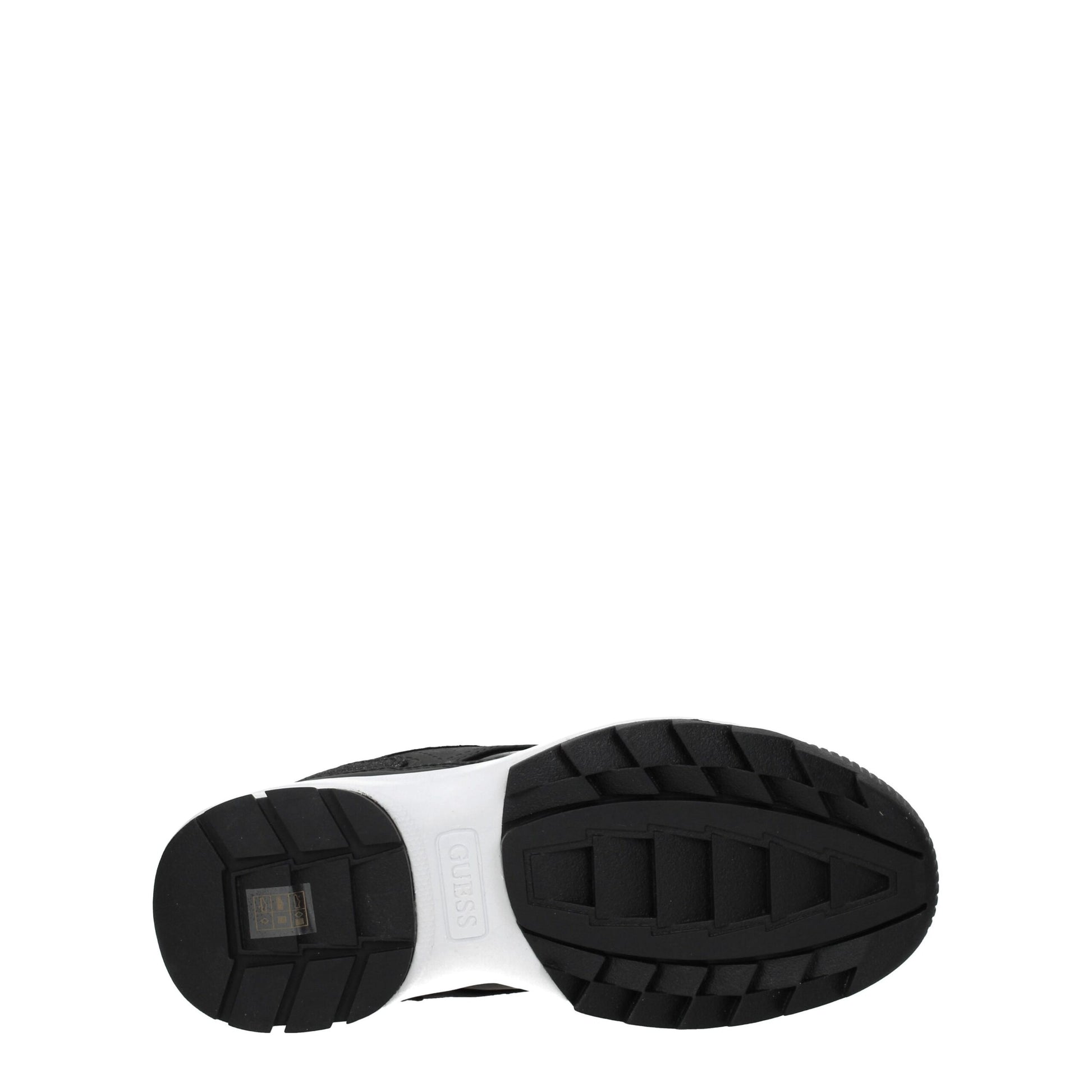Black Polyethylene Chunky Sneakers