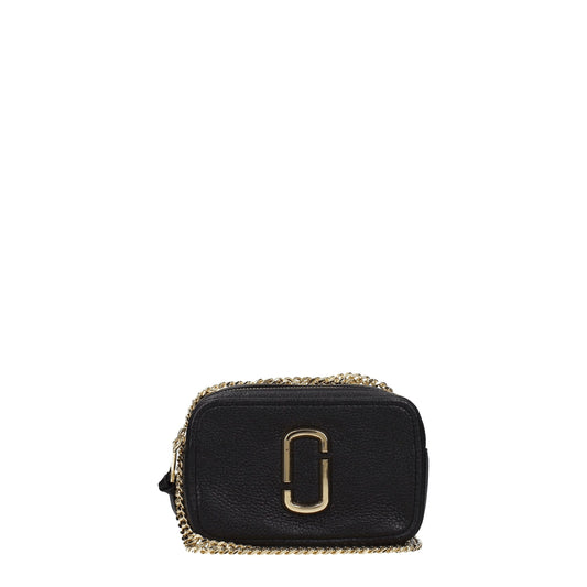 Black Leather Crossbody Bags
