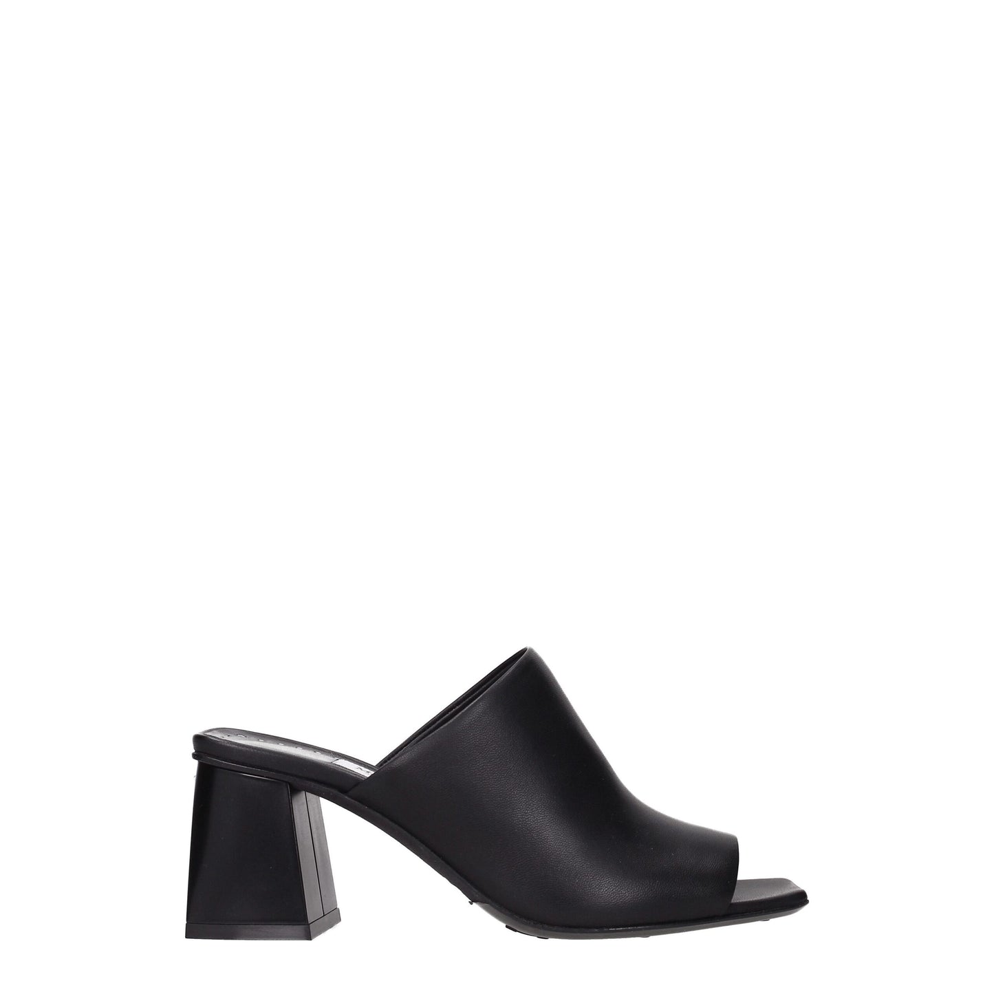 Black Leather Sandal