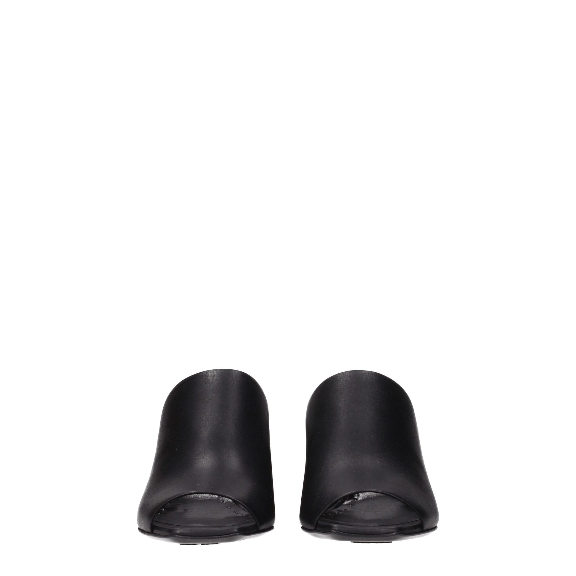 Black Leather Sandal