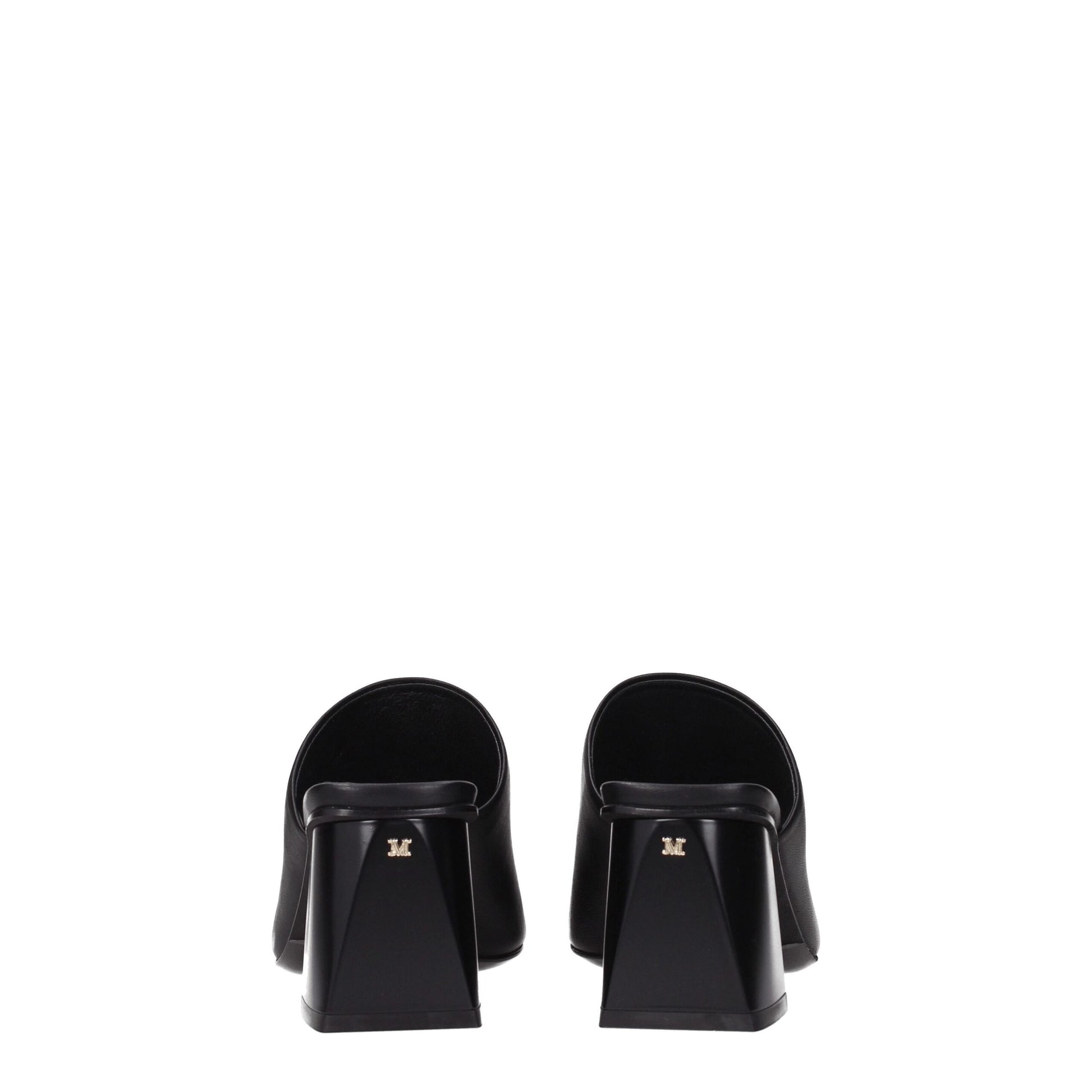 Black Leather Sandal