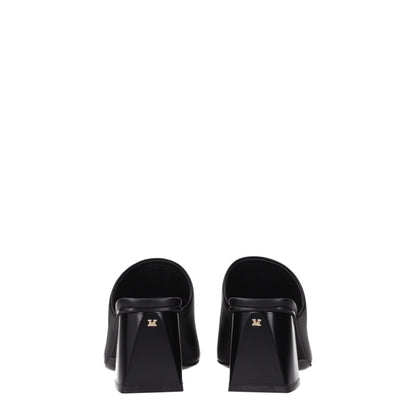 Black Leather Sandal