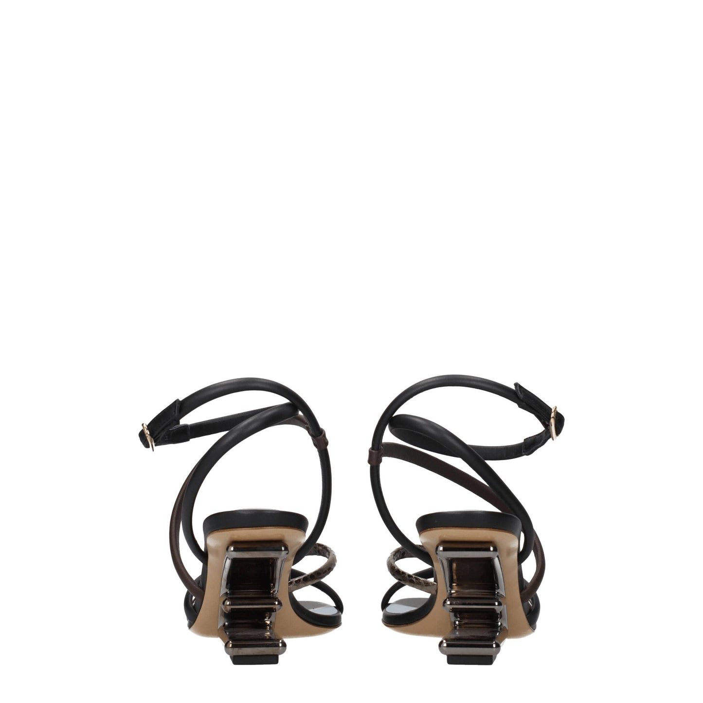 Multicolor Leather Sandal