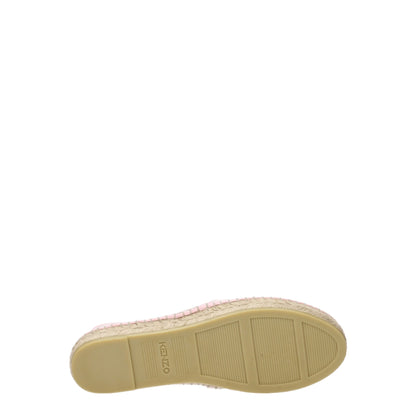 Pink Fabric Espadrilles