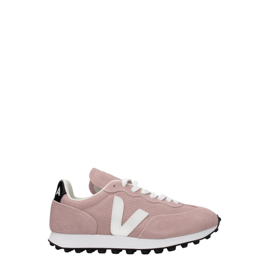 Pink Leather Low Tops