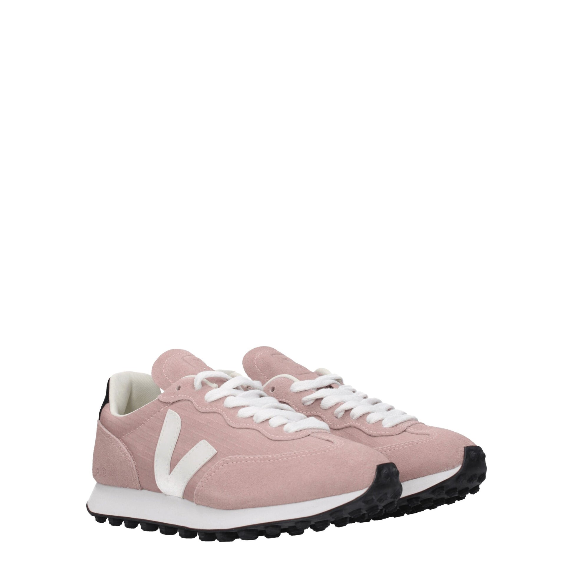 Pink Leather Low Tops