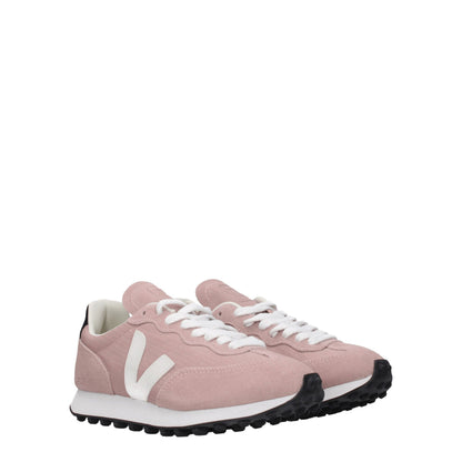Pink Leather Low Tops
