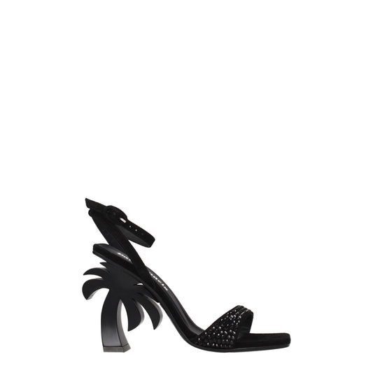 Black Leather Sandal