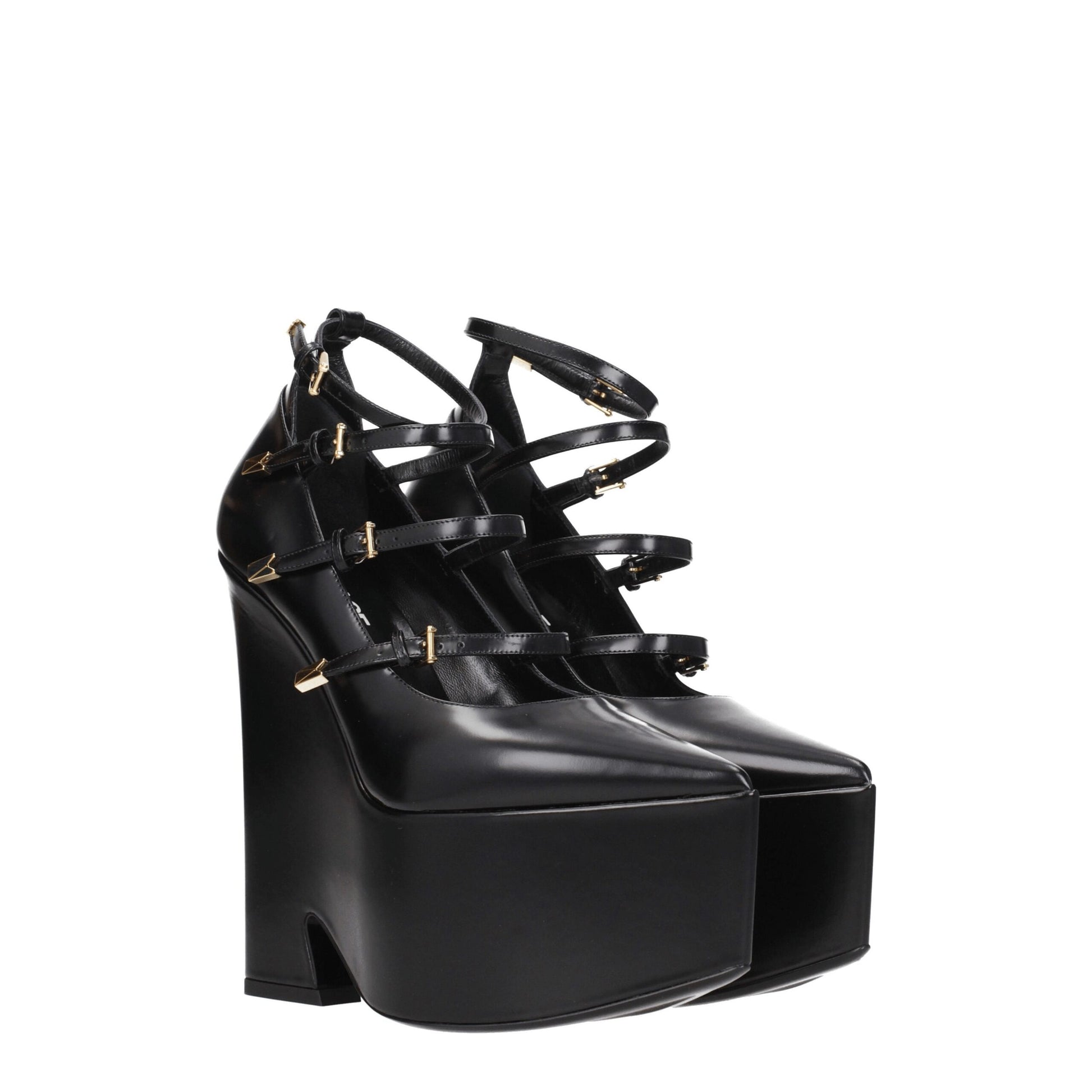 Black Leather Broch