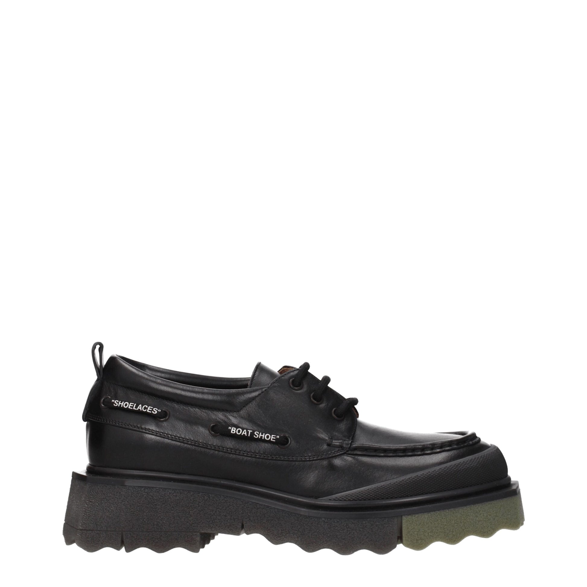 Black Leather Oxfords And Derby