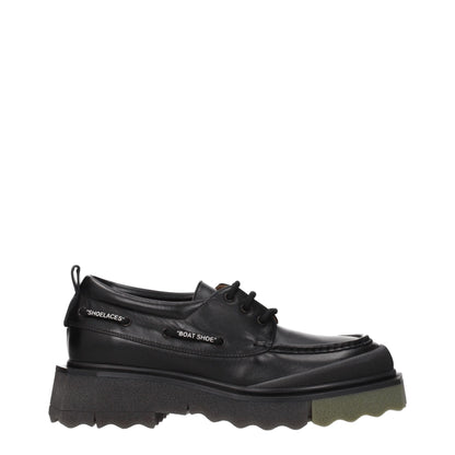 Black Leather Oxfords And Derby