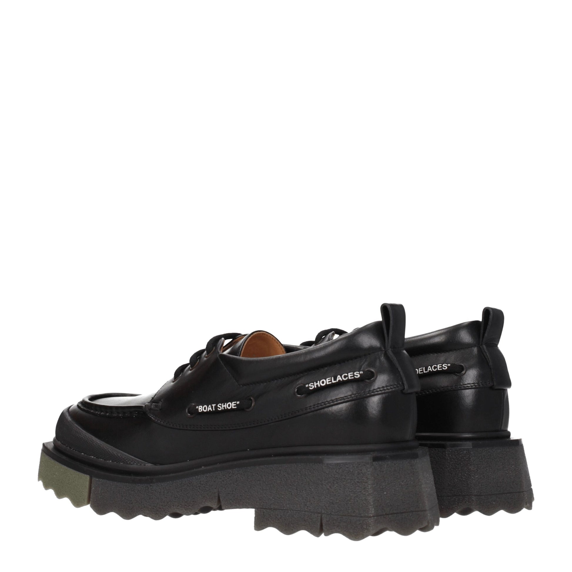 Black Leather Oxfords And Derby