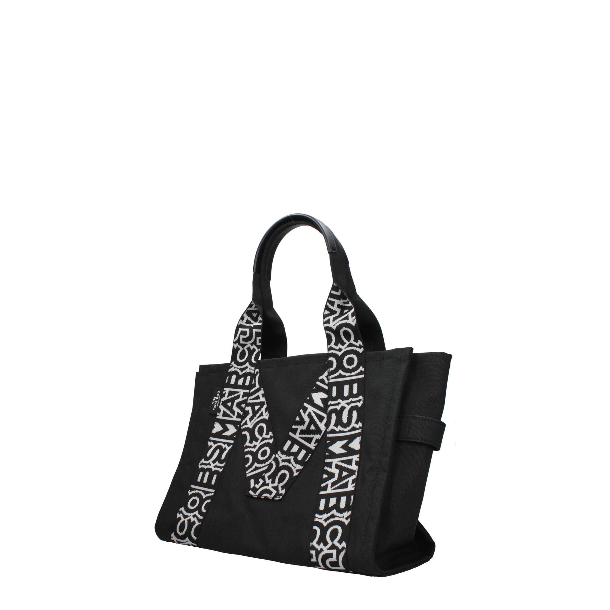 Black Fabric Shoulder Bags