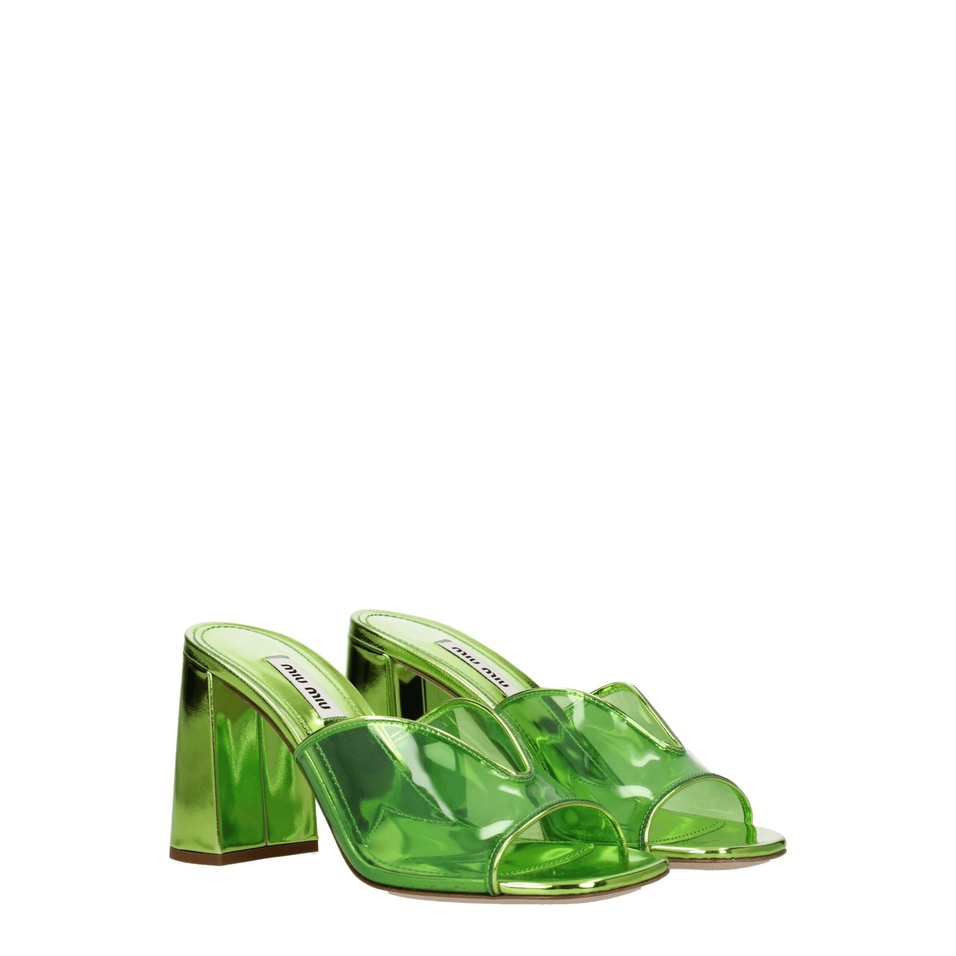 Green Plexiglass Platforms