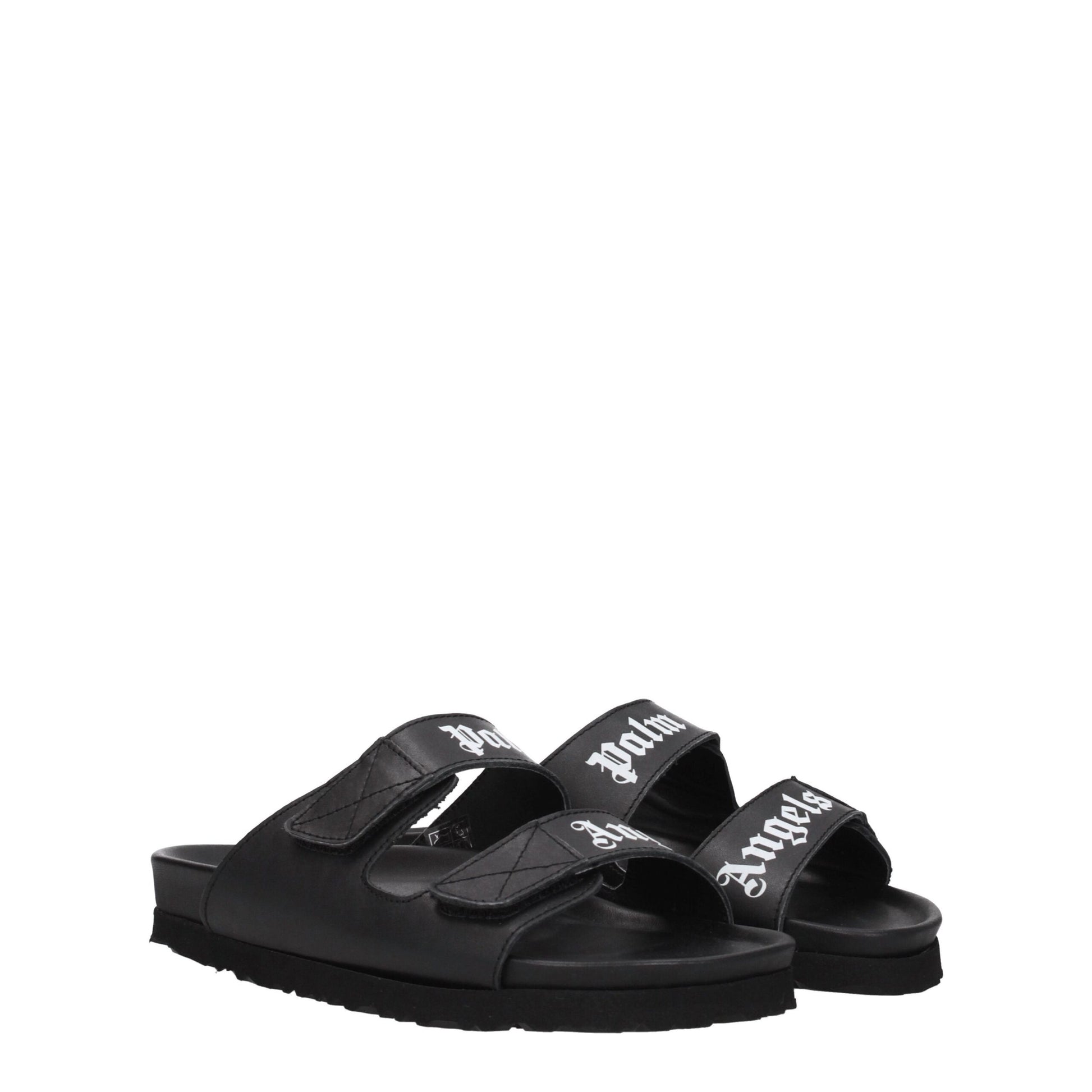 Black Leather Sandal