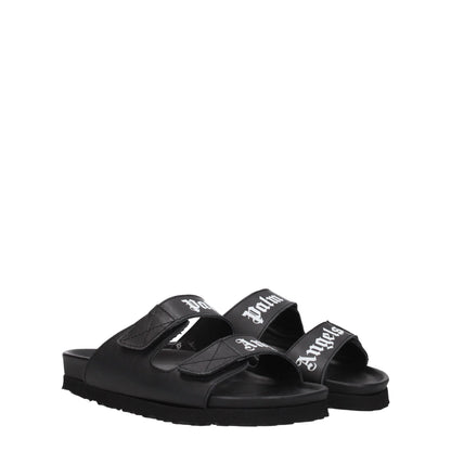 Black Leather Sandal