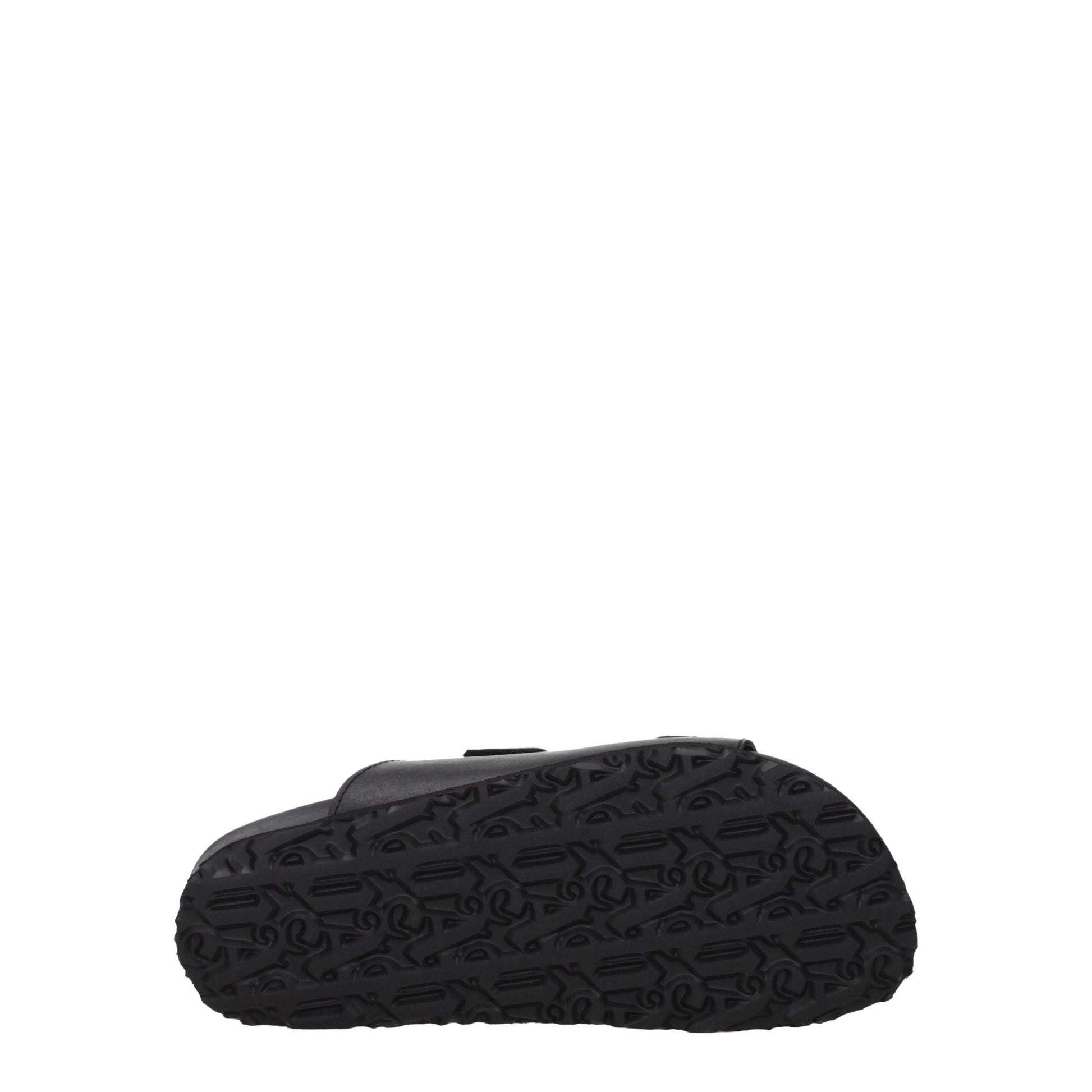 Black Leather Sandal