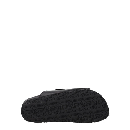 Black Leather Sandal