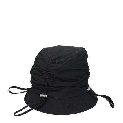 Black Cotton Bucket Hats