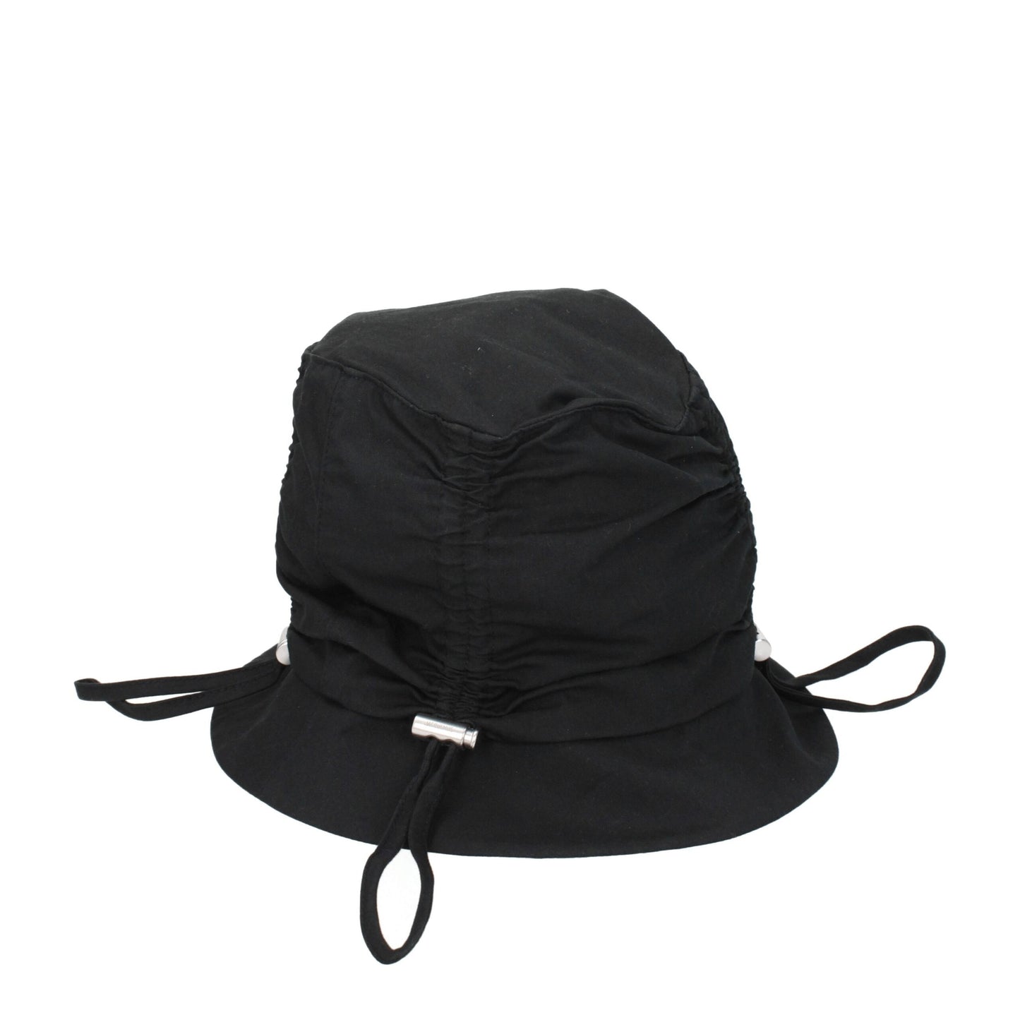 Black Cotton Bucket Hats