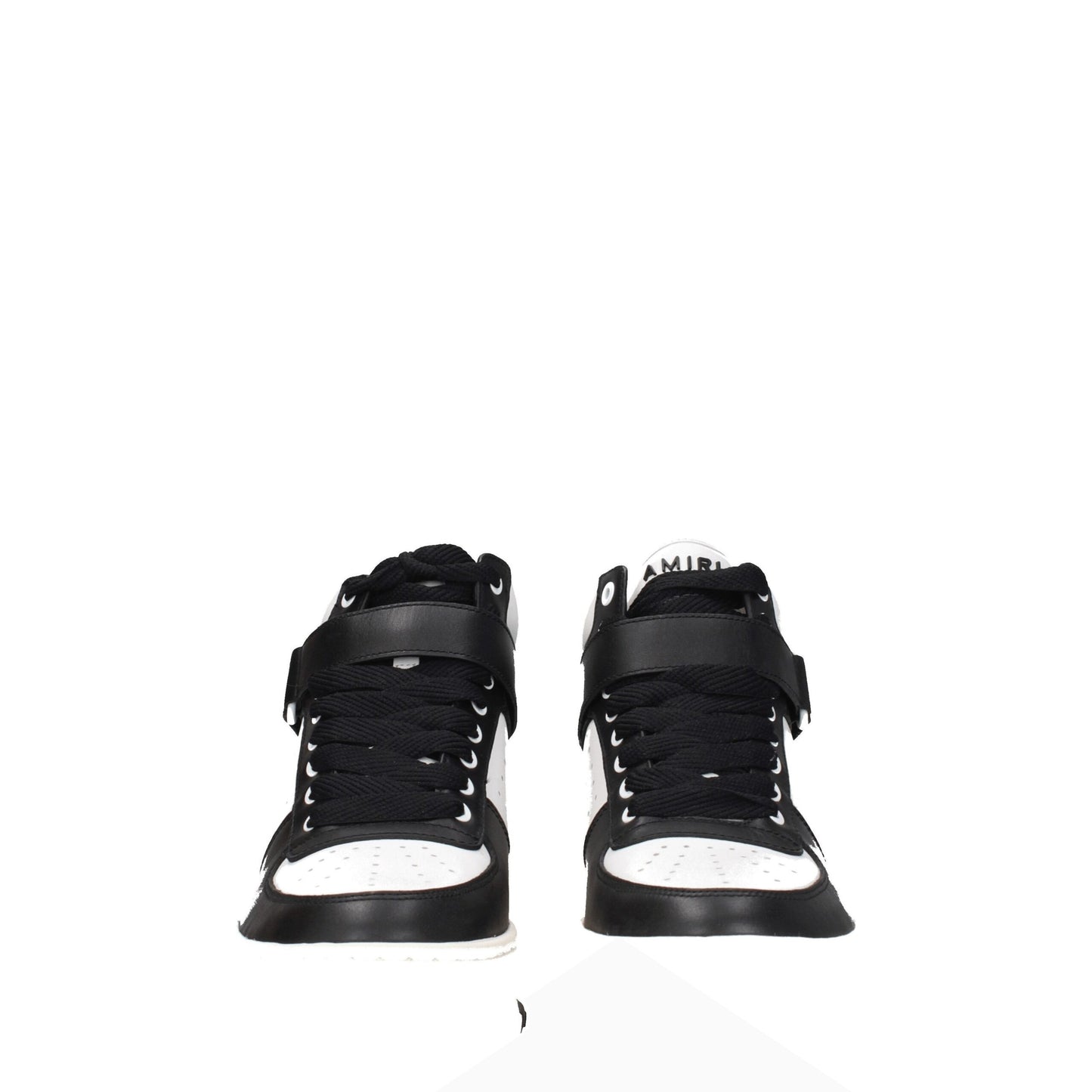 Black Leather Sneakers